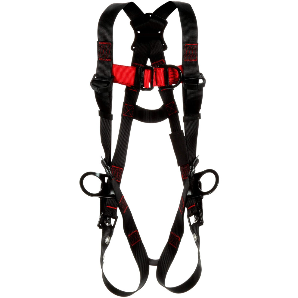 3M Protecta Vest-Style Positioning/Climbing Harness 1161507  Black  Medium/Large  1 EA/Case
