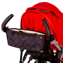 Disney Baby av J.L. Childress Cargo 'N Drinks Föräldra Tray - Universell Barnvagnsorganisatör