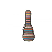 Deluxe Soprano Ukulele Tas, Gestreept