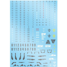 ANSAI Decals Water Slide Decal Past op MG 1/100 RGM-89 Jegan Model Kit DIY Modelbouw Decals