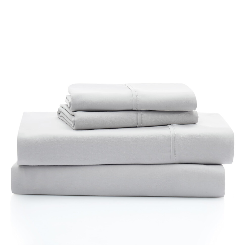 UGG 01330 Alahna Queen Bed Sheets and Pillowcases 4-Piece Set Sleep in Luxury Machine Washable Deep Pockets Wrinkle-Resistant Breathable Cozy Comfort