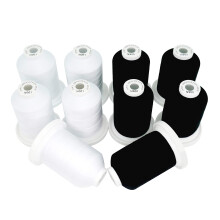 NYA BROTHREAD - 18 Alternativ - Multi -syfte 100% Merceriserade bomullstrdar 50S/3 600m (660Y) Varje spole fr quiltning Serser Sying and Broder