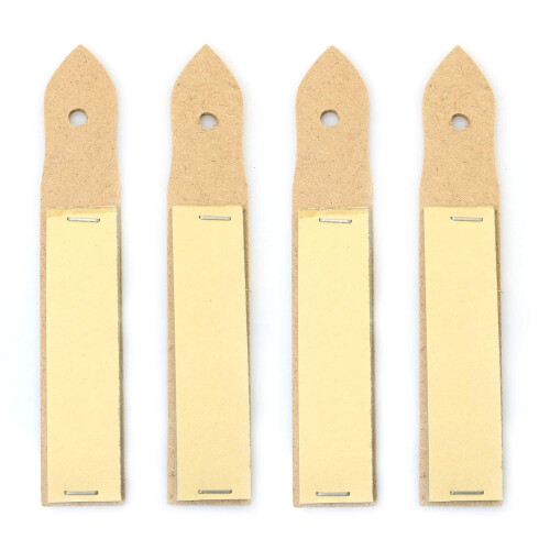 RLECS 4-Pack Σαπούνι Σκίτσου με Λαβή και Σαπουνόπετρα για Μολύβια, 12 Φύλλα/Πίνακα