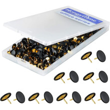 HongyiTime 400 stuks punaises, punaises voor aan de muur, punaises, punaises, punaises, punaises, platte punaises, punaises voor kurkbord, punaises