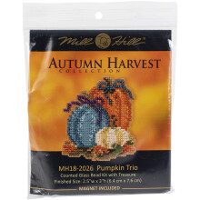 Mill Hill Counted Cross Stitch Pumpkin TR Multi
