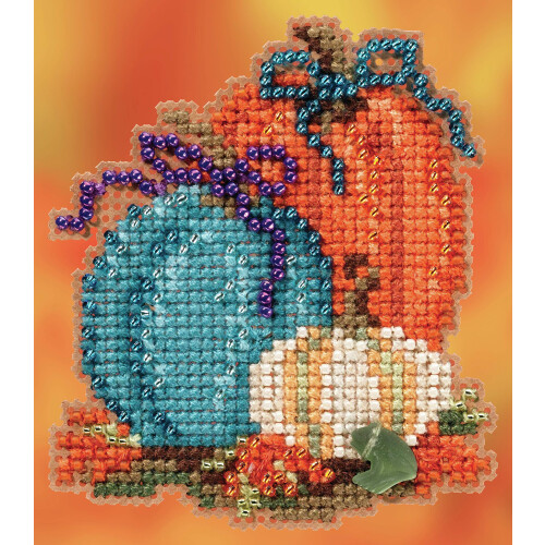 Mill Hill Counted Cross Stitch Pumpkin TR Multi 1
