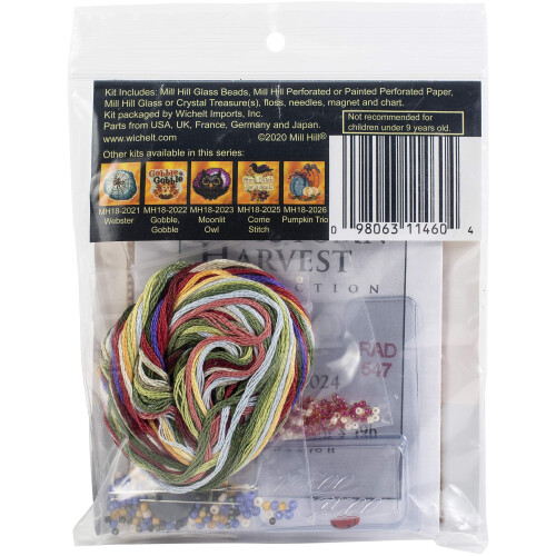 Mill Hill Counted Cross Stitch RED Cap Multi 2