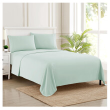 Lençóis Twin XL - Lençóis de Luxo Respirável com Elástico Completo e Correias de Canto - 1800 Supreme Collection
