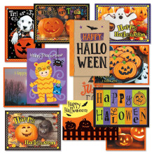 Set e??et????? ?a?t?? ??a t? Halloween - Set ?e 12 ?e???e? ???te? 5 x 7 ??ts??, p??????a ap? 12 ???ad??? s??d?a, fa?????? p?? pe???a??????ta?