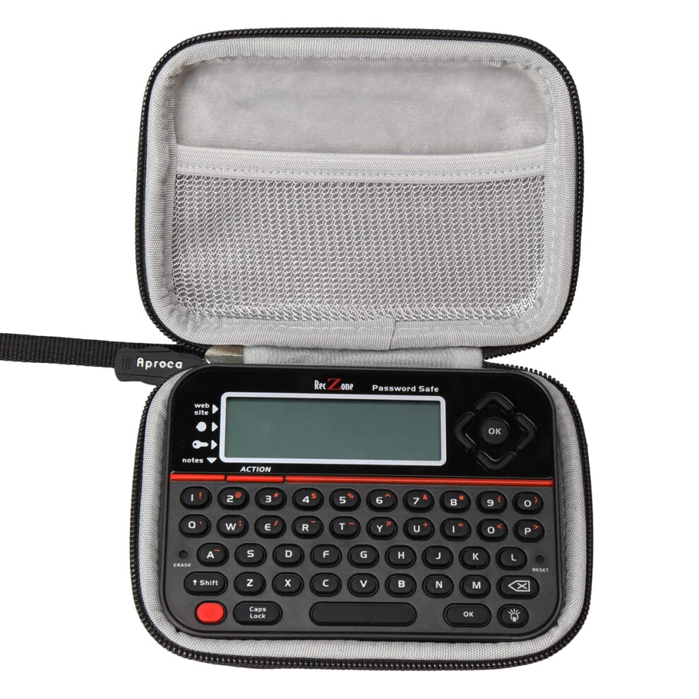Aproca Hard Storage Travel Case  for Reczone password safe Device (Black-New Version)-image-OPC-PFNGMQ7-NEW