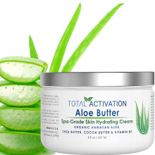 Nagy, 8 oz-os tartlyos Hawaii Aloe Vera Archidratl nappali vagy jszakai hasznlatra legs elleni ekcma elleni rnctalant frfiaknak noknek mi