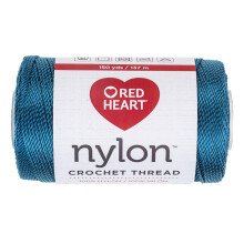 R?DT HJERTE Nylon h?klet tr?d krikand