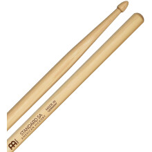 Meinl Stick & Brush Drumsticks Standard 5A-American Hickory, tammenterhomuotoinen puukrki, valmistettu Saksassa (SB101)