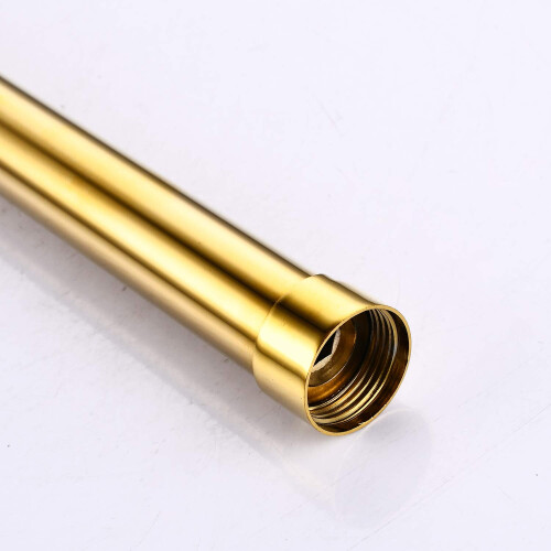 gotonovo G3/4 Tubo Extensor de Chuveiro 12 Polegadas Bar Polido Dourado 1
