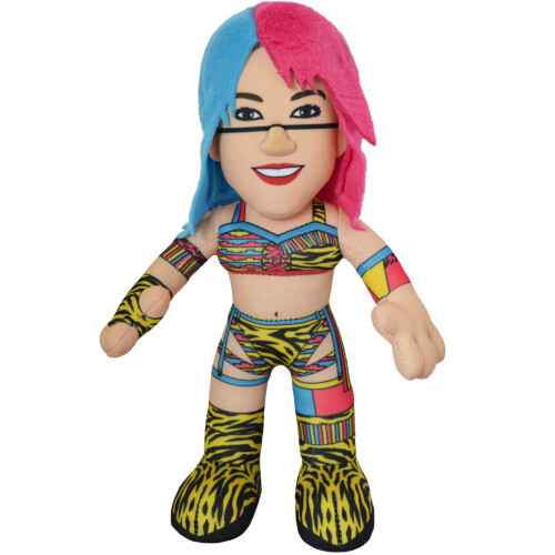 Bleacher Creatures WWE Asuka 10" Plüschfigur - Eine Wrestling-Diva zum Spielen oder Ausstellen