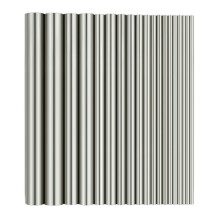 Sutemribor Priemer 2-10 mm Nerezov okr hle tyce Bar pre DIY remesl 19 ks
