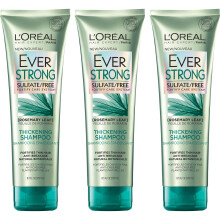 L'Oreal Paris Hair Care Everstrong Sulfate Free Thickening Shampoo 3 Count