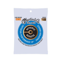 Martin Autentiske akustiske guitarstrenge Superior Performance Medium 12,5-55 92/8 Phosphor Bronze