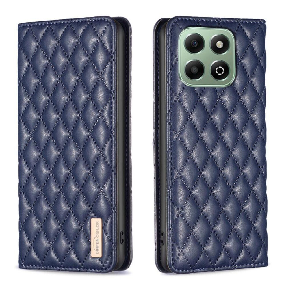 (Blue) Flip Case For Honor X8b Full Protection Card Slots Holder Magnetic Closure Shockproof Wallet Blue 764490329736