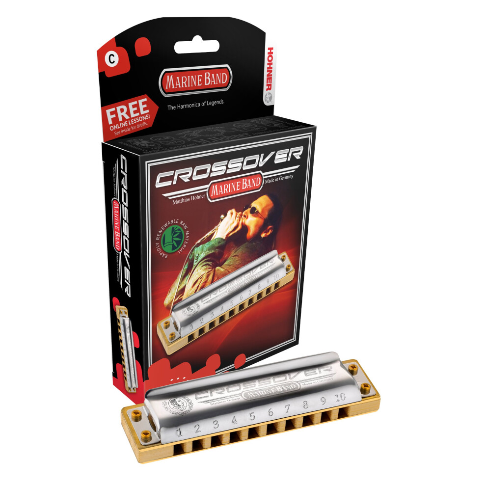 Hohner Marine Band Crossover - Chiave Di A-image