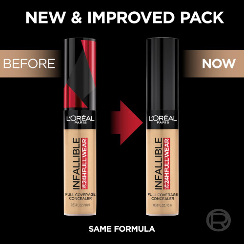 L'Oreal Paris Makeup Infallible Waterproof Matte Concealer, Full Coverage, Fawn, 0.33 fl. oz. 2