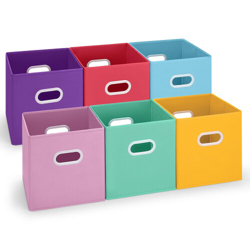 DOFASAYI Wasmand - wasmand, rechthoekige katoenen opbergmand met handgrepen, woonkamer decoratieve dekenmand, grote opbergmand voor kussens, speelgoed - 47 x 39 x 50 cm, lichtbruin
