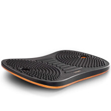 Tapete antifadiga para mesa de p FEZIBO Balano de estabilidade de madeira oscilante com design ergonmico Tapete confortvel (preto obsidiano m
