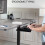 Vivo VIVO Bandeja Grande para Teclado de Mesa, Suporte com C-Clamps, 27 (33 cm com Clamps) x 11 Polegadas 2