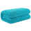 Toalha de Banho Oversized Cotton Paradise, 100% Algodão 40x80, Turquesa 3