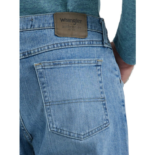 Wrangler Wrangler Authentics ??d???? ??as??? ???? Flex ?e 5 ?s?pe?, ?a?a?? G?a???, Stonewash Flex 42? x 34? 1