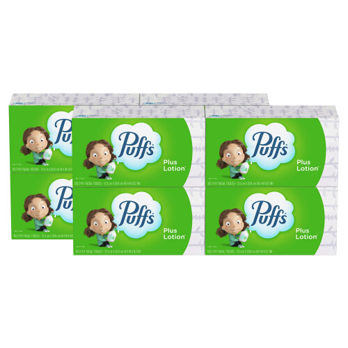 Puffs Plus Lotion Gezichtstissue (Oud)