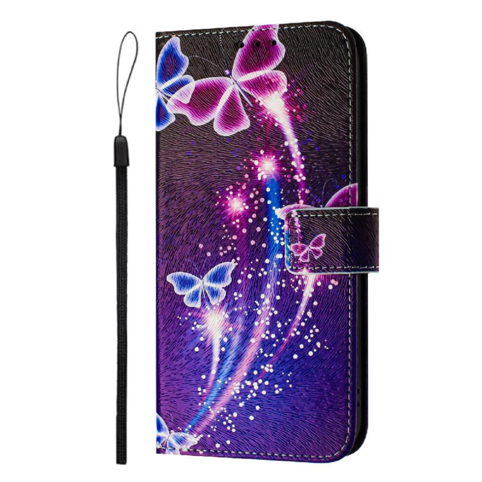 (C1 ) Compatible With Honor 20 Lite Case Pattern Flip Cover Wallet With Credit Slot Pu Leather 764490331302