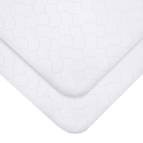 American Baby Company 2 Πακέτο Αδιάβροχο Επαναχρησιμοποιούμενο Προστατευτικό Πατάκι