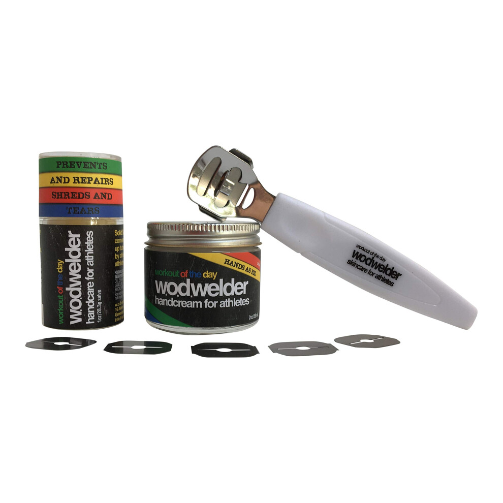 Wod Welder Hand Care Kit With Callus Shaver - Heals Rips  Works Fast - For Gymnastics  Weightlifters and Rock Climbing