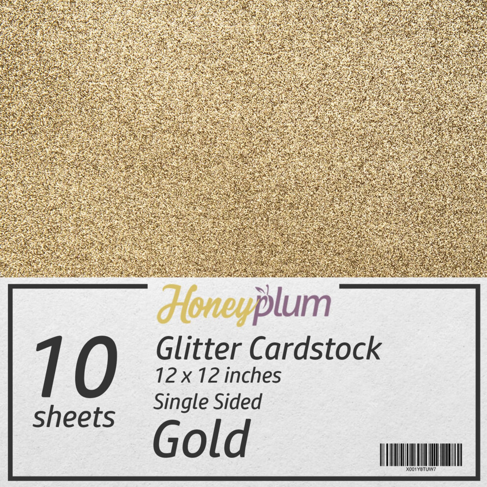 Goldglitzer-Karton 10 Blatt Premium-Glitzerpapier Gr E 12 X 12 Zoll Perfekt F R Scrapbooking, Basteln, Dekorationen, Hochzeiten-image