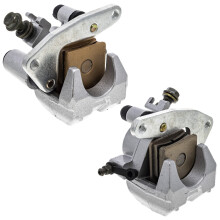 NICHE Links Rechts Remklauw Pad Set Paar voor 1987-2014 Yamaha Grizzly Raptor 5LP-2580U-00-00 3GD-2580U-01-00