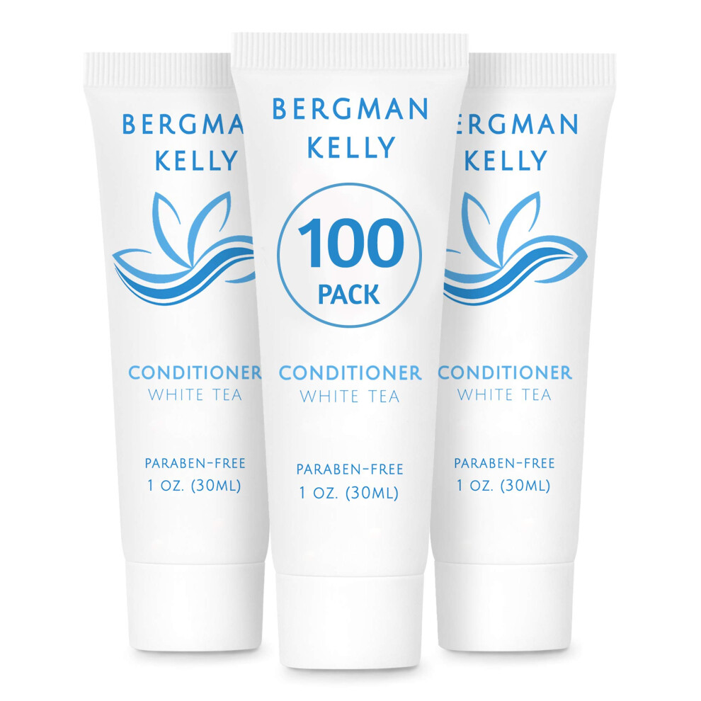 Bergman Kelly White Hotel Conditioner (1 Fl Oz 100 Pk Tea) Delight Your Guests With Revitalizing And Refreshing Tea Travel Conditioner Quali