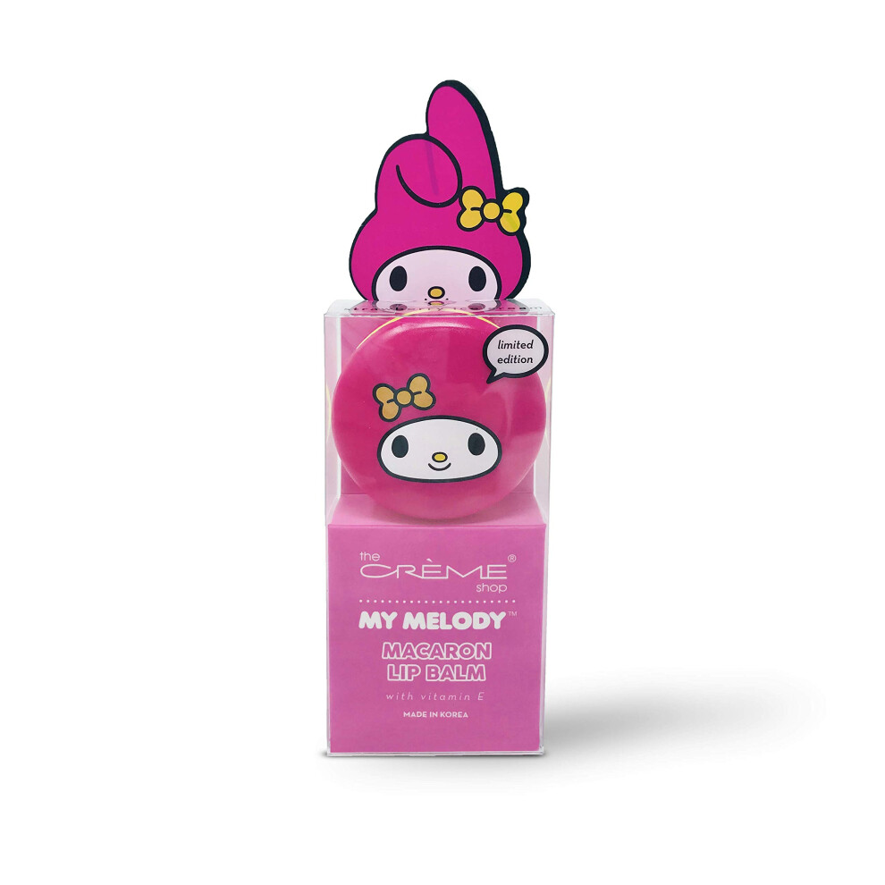 Shop-Can By Shop-Vac Cream The Crme Shop X Sanrio Hello Kitty Macaron Lip Balm (My Melody Strawberry Ice ) Korean Cute Scented Pocket Portable Soothing Advanced Must-Have O