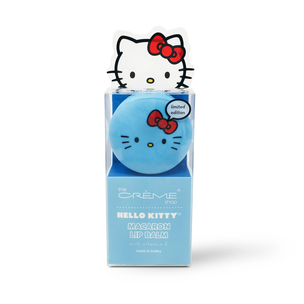 Shop-Can By Shop-Vac The Crme Shop X Sanrio Hello Kitty Macaron Lip Balm (Hello Kitty Cool As Mint) Korean Cute Scented Pocket Portable Soothing Advanced Must-Have On-The