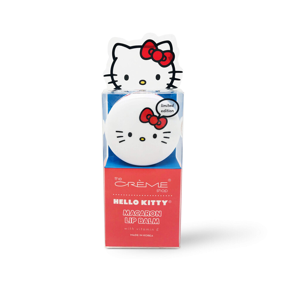 Shop-Can By Shop-Vac The Crme Shop X Sanrio Macaron Lip Balm (Hello Kitty Mixed Berry) Korean Cute Scented Pocket Portable Soothing Advanced Must-Have On-The-Go
