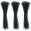 4 tommer lynl?s (bindel?ngde 2,8"""") 300 stk nylon kabelbindere SORT 1