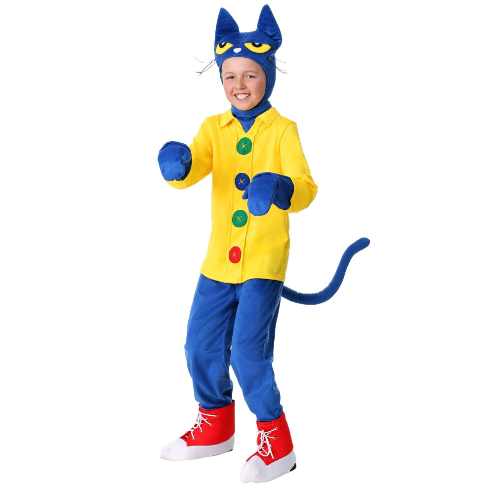 Photos - Fancy Dress Fun Costumes Pete the Cat Kids Unisex Cute Blue Animal Halloween Outfit X-Large Blue FUN1250CH