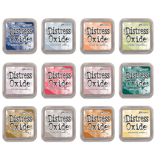 Ranger Tim Holtz Distress Oxide Ink Fall 2018 (Release 5) - 12 Ink Pad Bundle