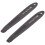 M-Wave Professional Tyre Levers Extra Long Pair On Card  Black  One Size 1