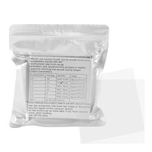 20 -kassor 1,0 mm Dental Soft Splint Thermoforming Material fr vakuumbildande maskin 5 '' x 5 ''