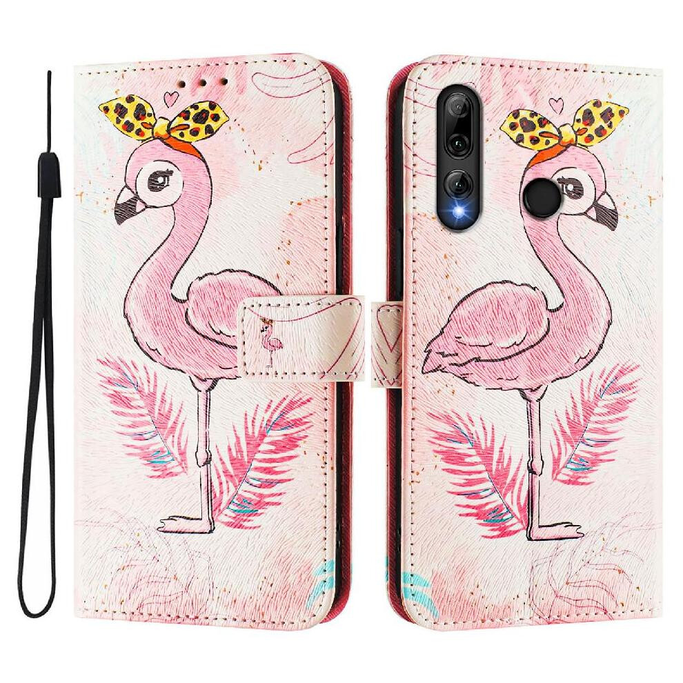 (C3 ) Case For Honor 20 Lite Card Holder Flip Pu Leather Wallet Cover With Credit Slot Pattern 764490332323