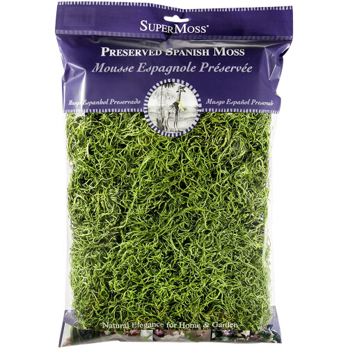 Super Moss 26912 Grama preservada com musgo espanhol 8 onas (200 polegadas cbicas) (2) 2