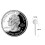 Yalis Push Pins Χάρτης 1/8-Ιντσών Πολύχρωμο Κεφάλι 500-τεμ (Λευκό) 3