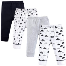 Hudson Baby Unisex bavlnen nohavicky a leg ny pre b b tk , velkost Moon and Back, 0-3 mesiace