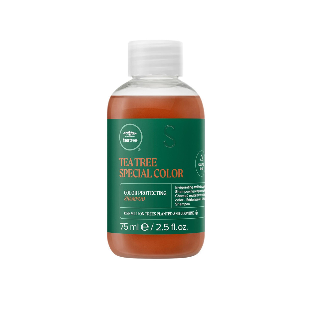 Tea Tree Special Color Shampoo Gently Cleanses Protects Hair Color For Color-Treated Hair 2.5 Fl. Oz.